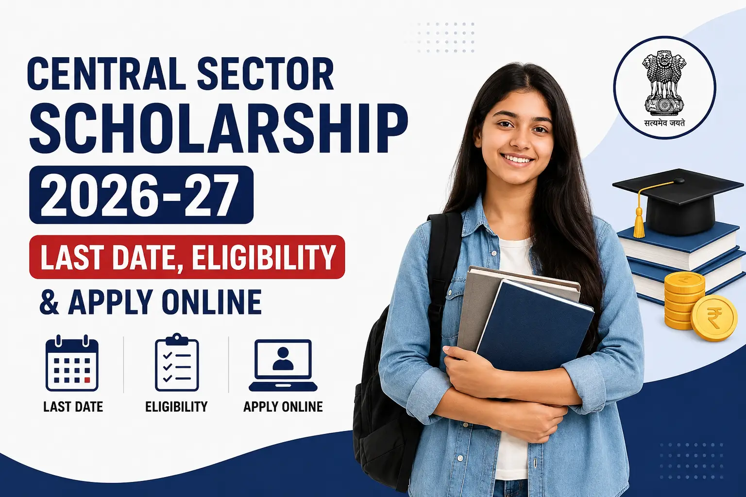 Central Sector Scholarship 2026-27 Last Date Eligibility and Apply Online