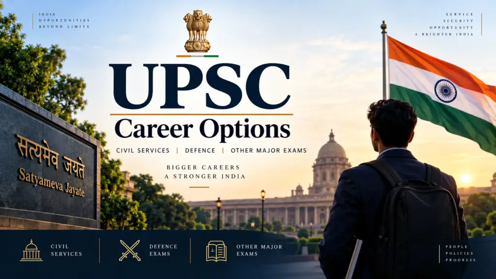 UPSC Career Options: Civil Services, Defence & Other Major Exams — Complete Guide